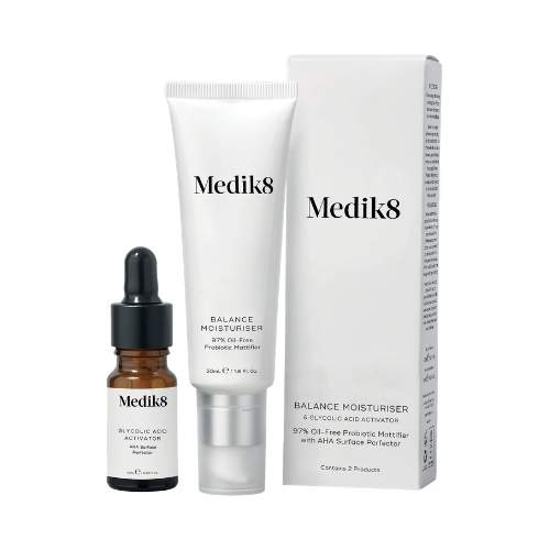 Medik8 Balance Moisturiser And Glycolic Acid Activator